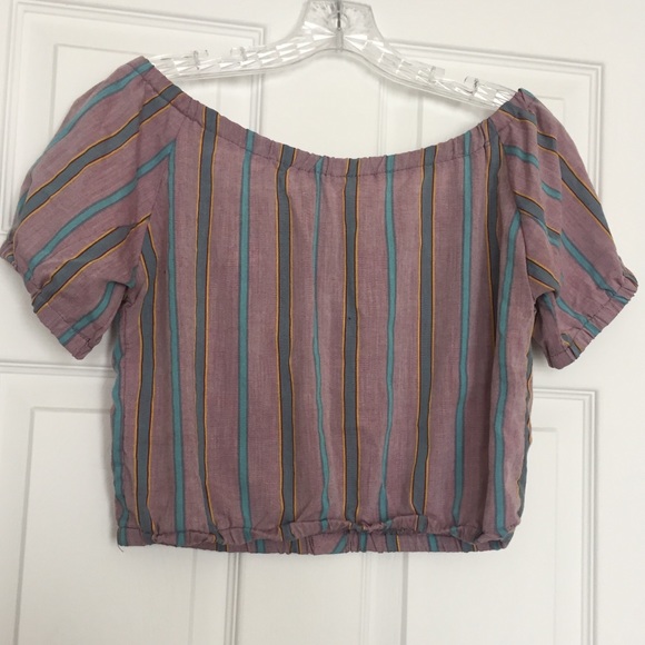 Urban Renewal crop top, off the shoulder - Picture 4 of 4